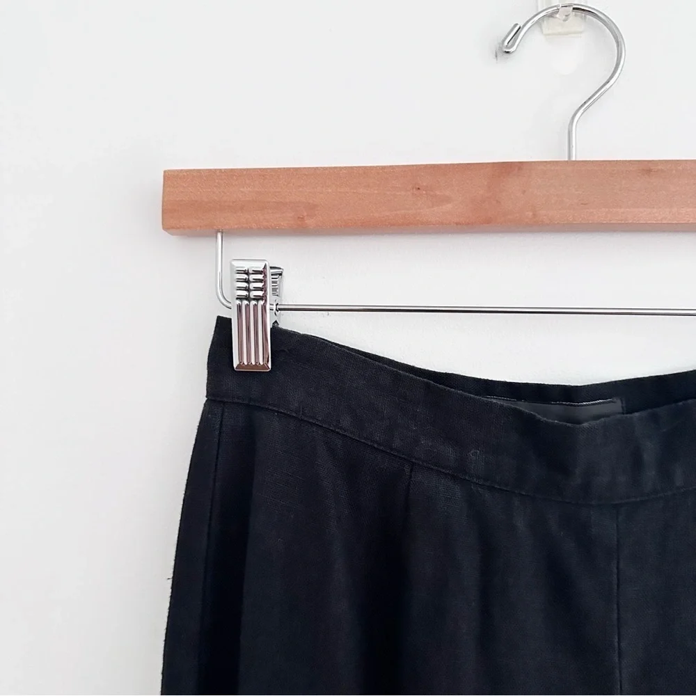 Vintage Banana Republic Cuffed Linen Trousers Made In Italy